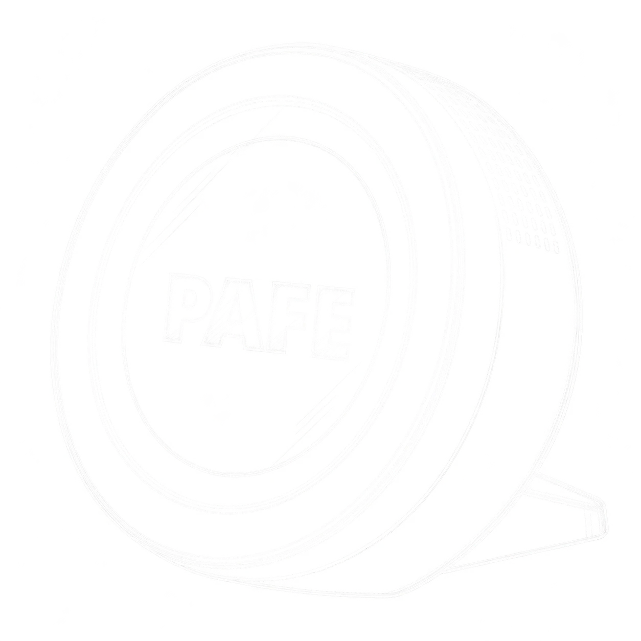 PAFE-Gerät, Vorderansicht