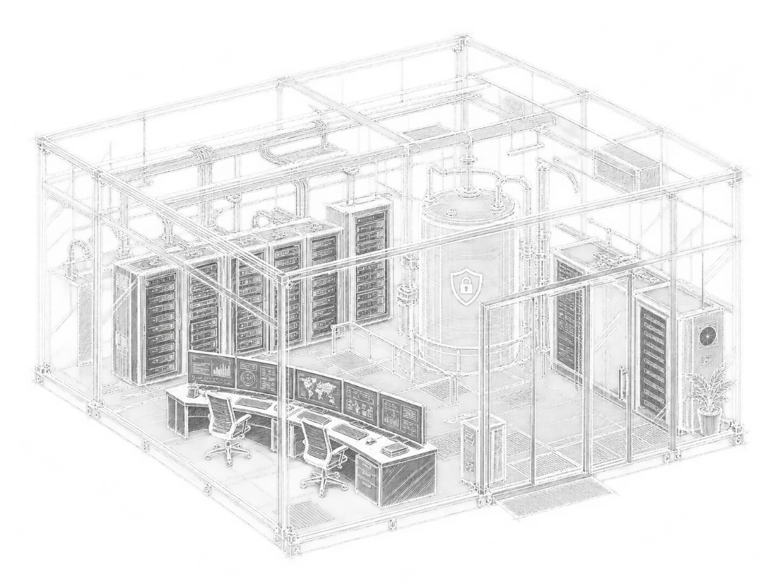 Skizze: Serverraum