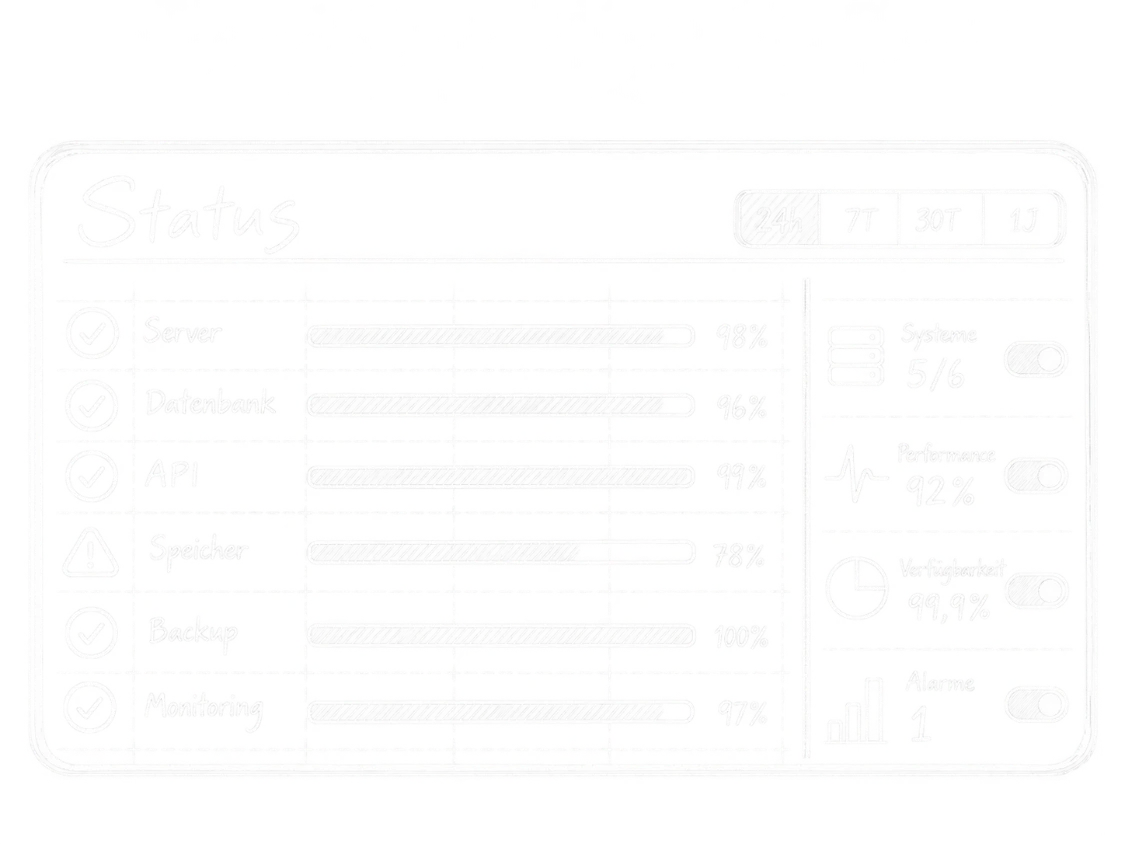 Skizze: Statusanzeige
